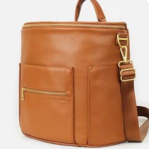 Fawn Designs brown diaper bag - NWT